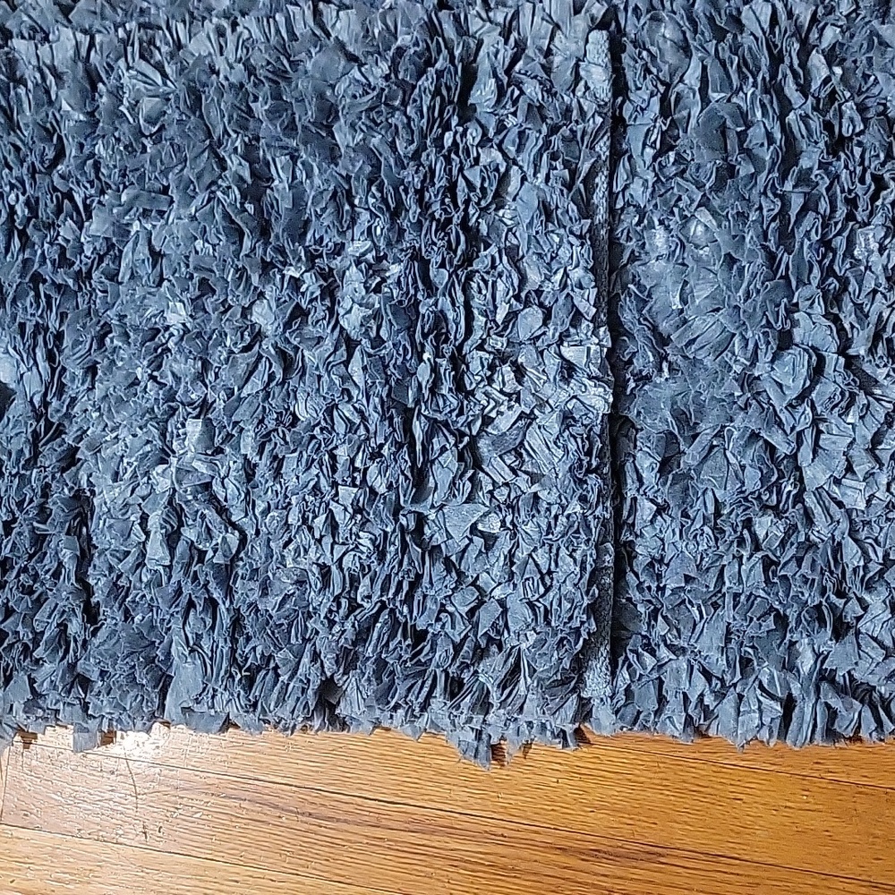 Catherine Malandrino Blue Bath Mat